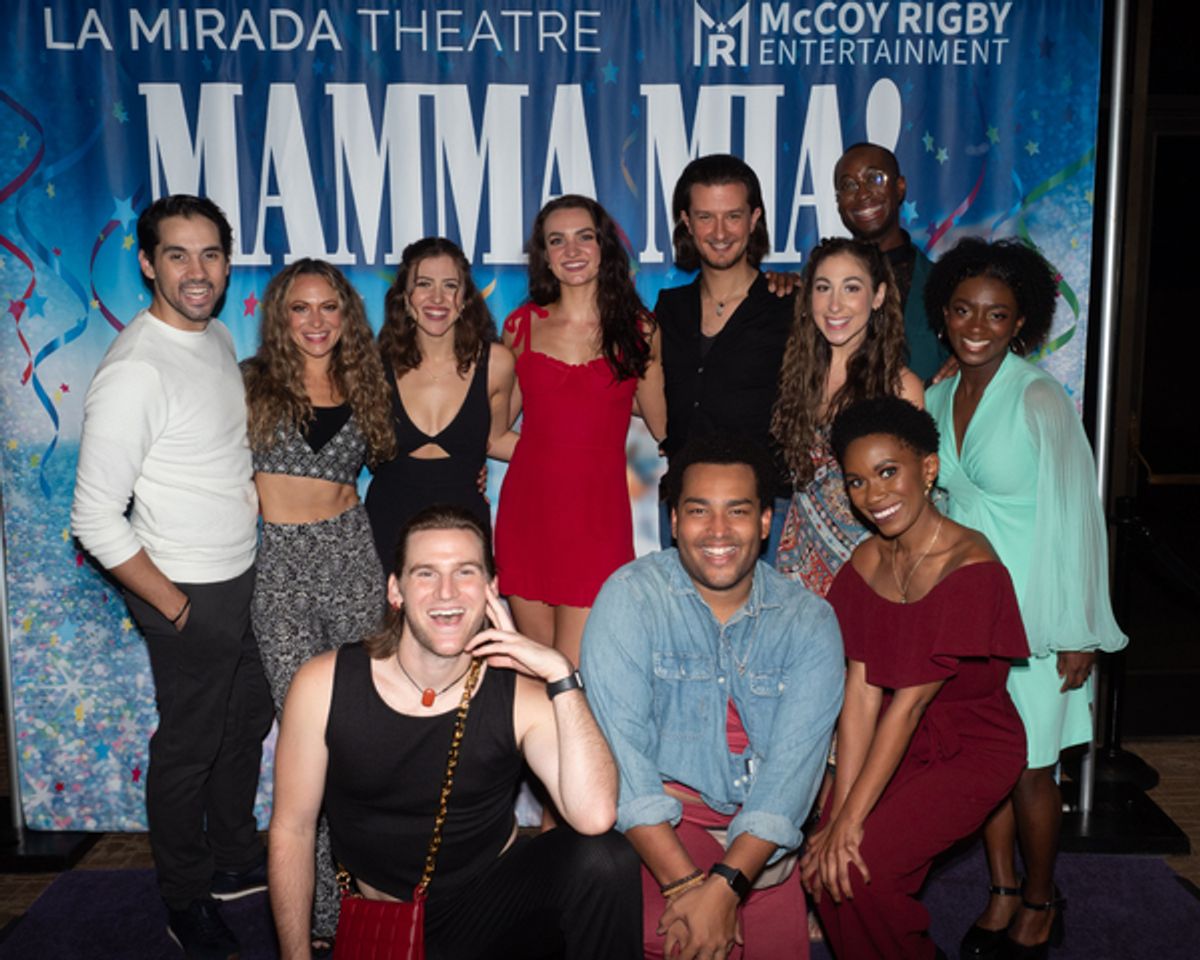 OLYMPUS DIGITAL CAMERA at Photos: Curtain Call Of MAMMA MIA! At La Mirada Theatre