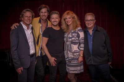 The RRAZZ ROOM PRESENTS' Robert Kotonly, Music Director Drew Wutke, Billy Gillman, Ce Photo