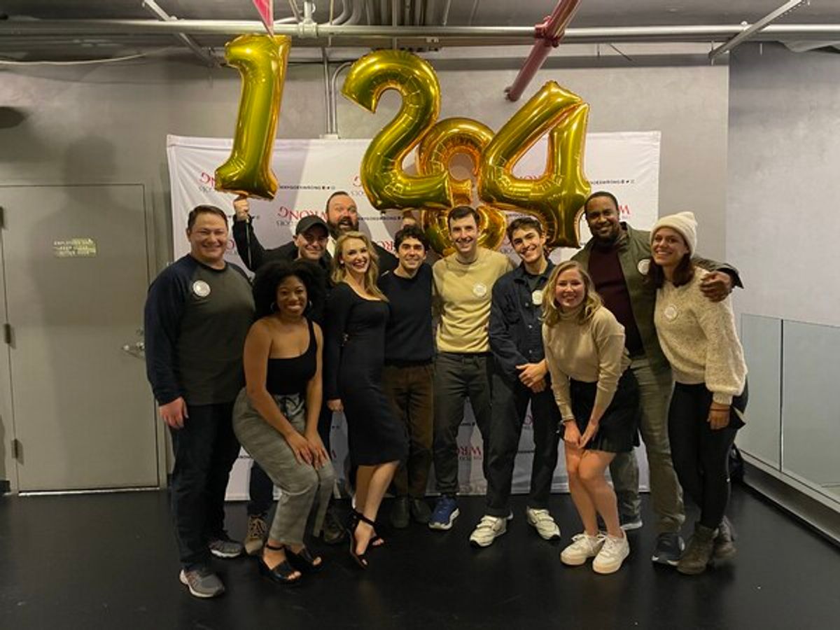 Company of The Play That Goes Wrong at Photos: THE PLAY THAT GOES WRONG Celebrates 1234 Performances