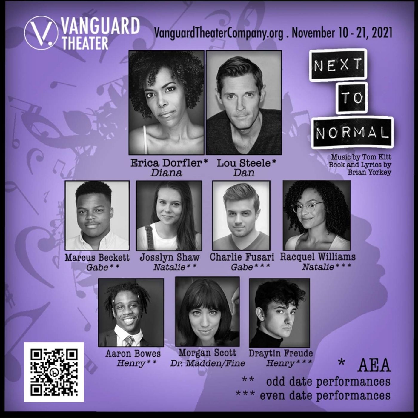 Vanguard Theater Company to Present NEXT TO NORMAL  Image
