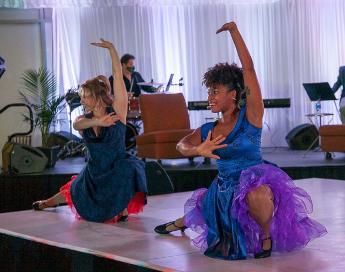 Laura Savage and Aerial Dorsey  at 