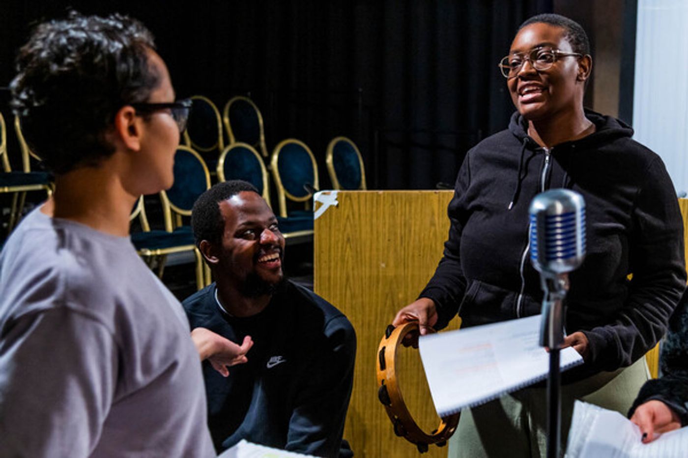 Photos: In Rehearsal for INTERRUPTIONS at represent.  Image