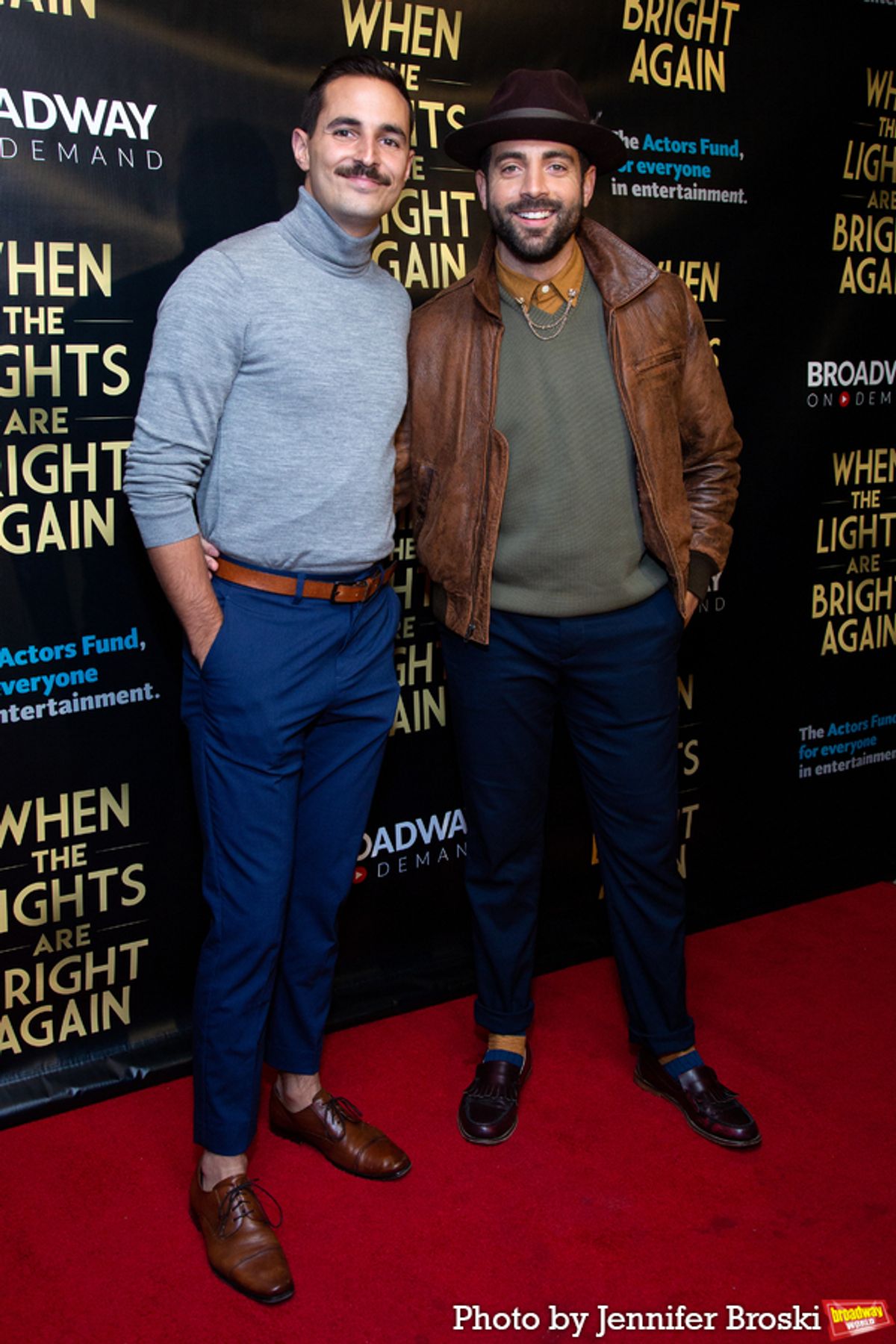 Drew King and guest at 