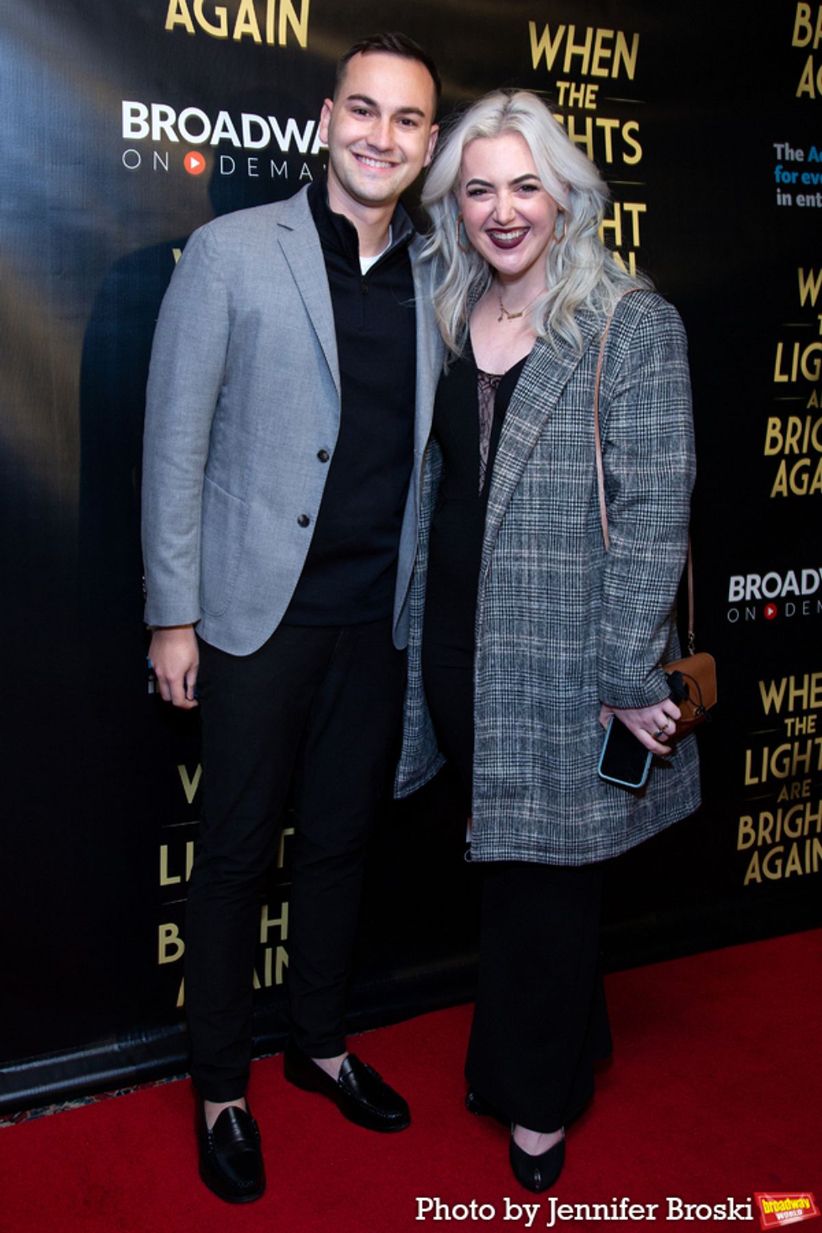 Ben Nissen, Michaelah Reynolds at Photos: Broadway Gathers to Celebrate Launch of WHEN THE LIGHTS ARE BRIGHT AGAIN Book