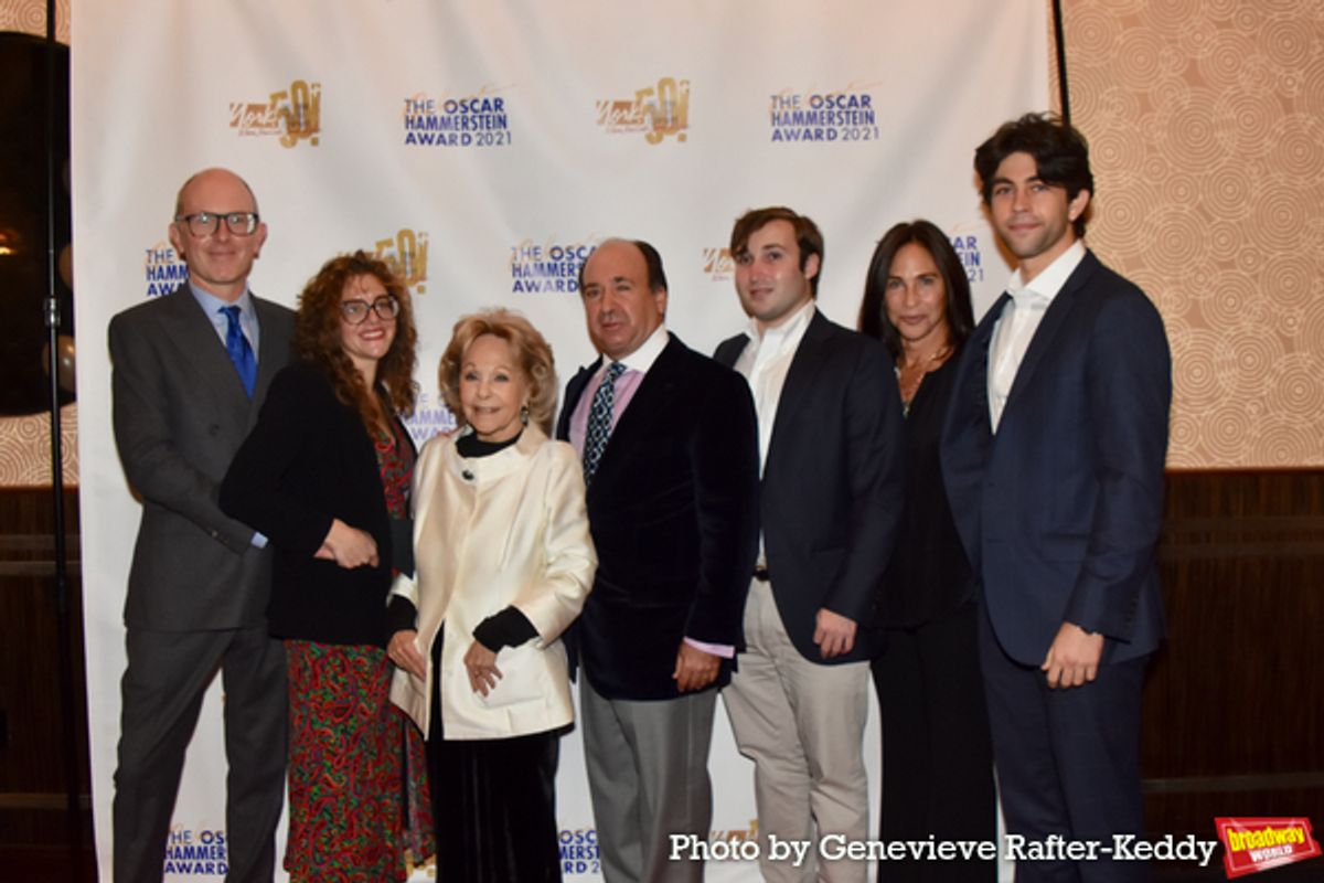 Lorin Stein, Sadie Stein, Elisa Loti Stein, John Bader, William Bader, Peggy Jacobs Bader and Eli Learner at 