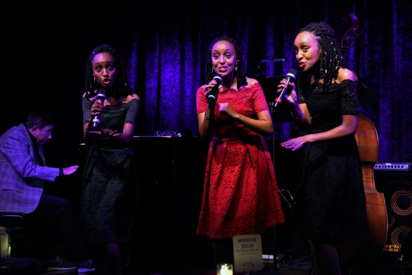 Review: Mary, Maggy and Marta Are Better named Veni, Vidi, and Vici after THE MOIPEI TRIPLETS EMBRACE NEW YORK Plays Birdland Theater  Image