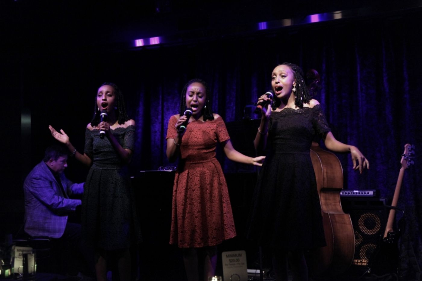 Review: Mary, Maggy and Marta Are Better named Veni, Vidi, and Vici after THE MOIPEI TRIPLETS EMBRACE NEW YORK Plays Birdland Theater  Image