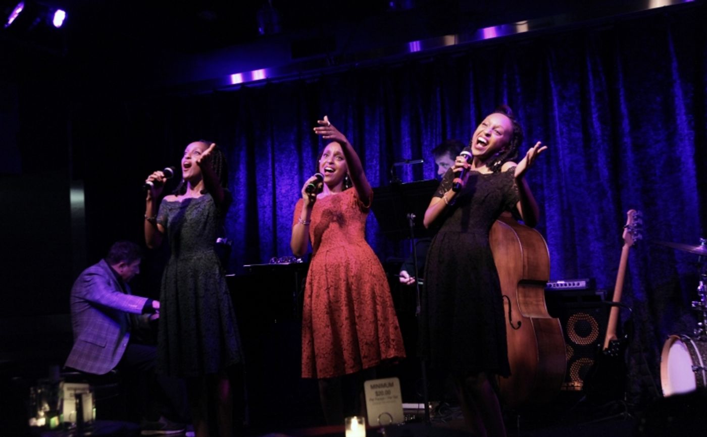 Review: Mary, Maggy and Marta Are Better named Veni, Vidi, and Vici after THE MOIPEI TRIPLETS EMBRACE NEW YORK Plays Birdland Theater Review: Mary, Maggy and Marta Are Better named Veni, Vidi, and Vici after THE MOIPEI TRIPLETS EMBRACE NEW YORK Plays Birdland Theater Image