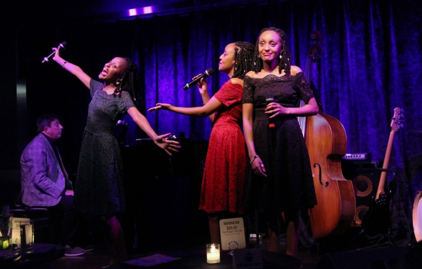 Review: Mary, Maggy and Marta Are Better named Veni, Vidi, and Vici after THE MOIPEI TRIPLETS EMBRACE NEW YORK Plays Birdland Theater Review: Mary, Maggy and Marta Are Better named Veni, Vidi, and Vici after THE MOIPEI TRIPLETS EMBRACE NEW YORK Plays Birdland Theater Image