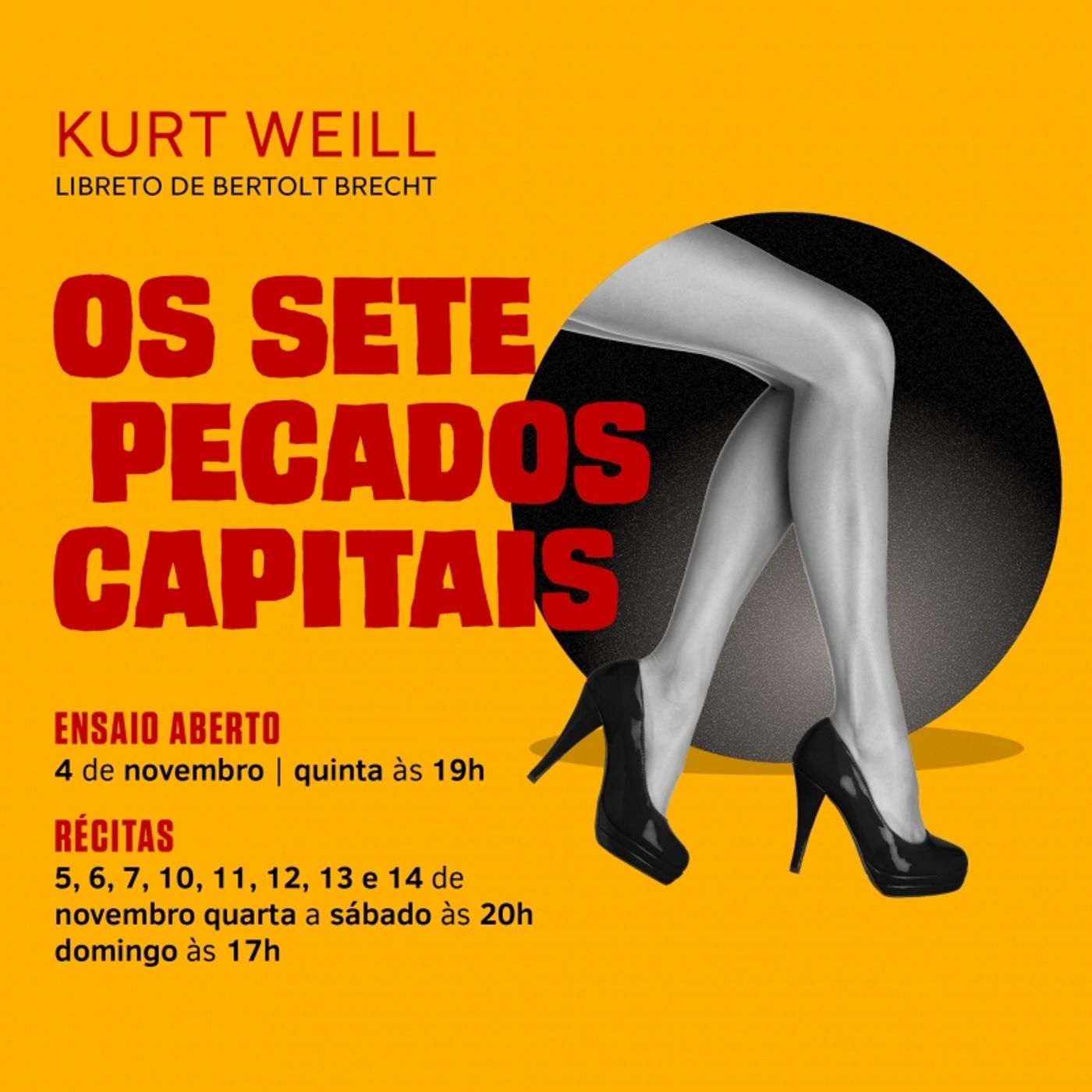 BWW Preview: Weill & Brecht's Satirical Ballet Chanté THE SEVEN DEADLY SINS Premieres in Brazil with Musical Direction by Ira Levin  Image