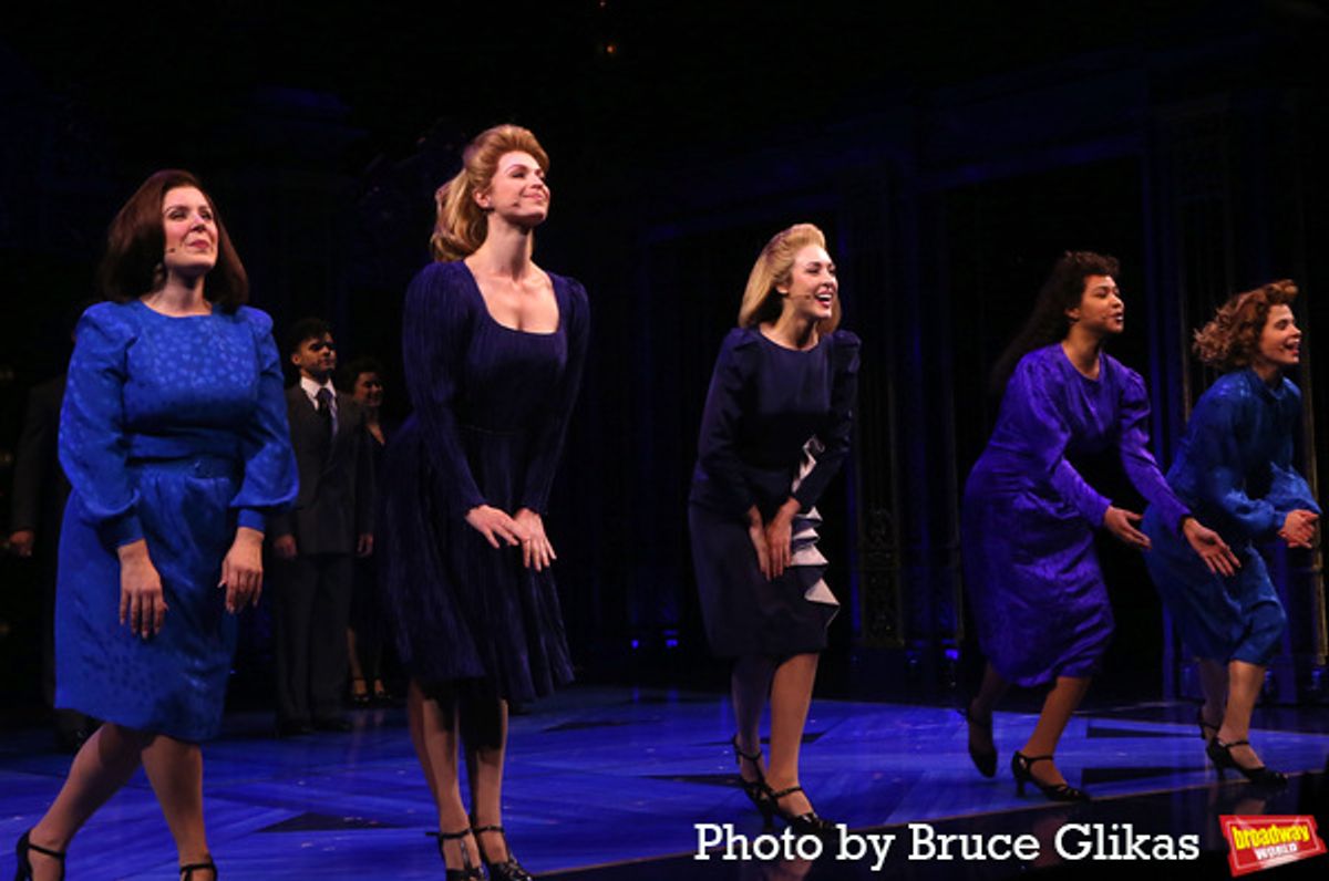 The Company at Photos: DIANA, THE MUSICAL Company Takes First Broadway Bows