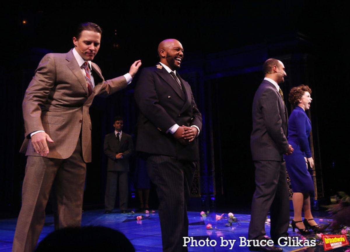 The Company at Photos: DIANA, THE MUSICAL Company Takes First Broadway Bows