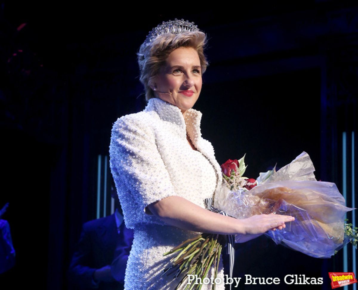 Jeanna de Waal as 'Princess Diana' at 