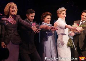 Erin Davie as "Camilla Parker Bowles", Roe Hartrampf as "Prince Charles" Judy Kaye as "Queen Elizabeth II" and Jeanna de Waal as "Princess Diana" @ BroadwayWorld Erin Davie as "Camilla Parker Bowles", Roe Hartrampf as "Prince Charles" Judy Kaye a Photo