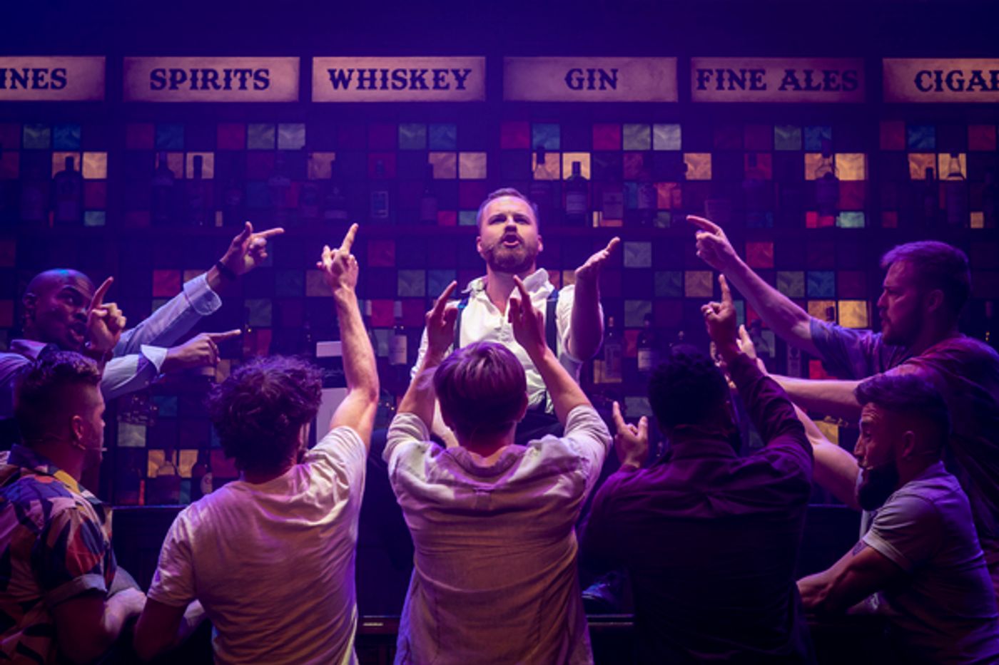 Photos: First Look at THE CHOIR OF MAN, Now Playing at the Arts Theatre  Image