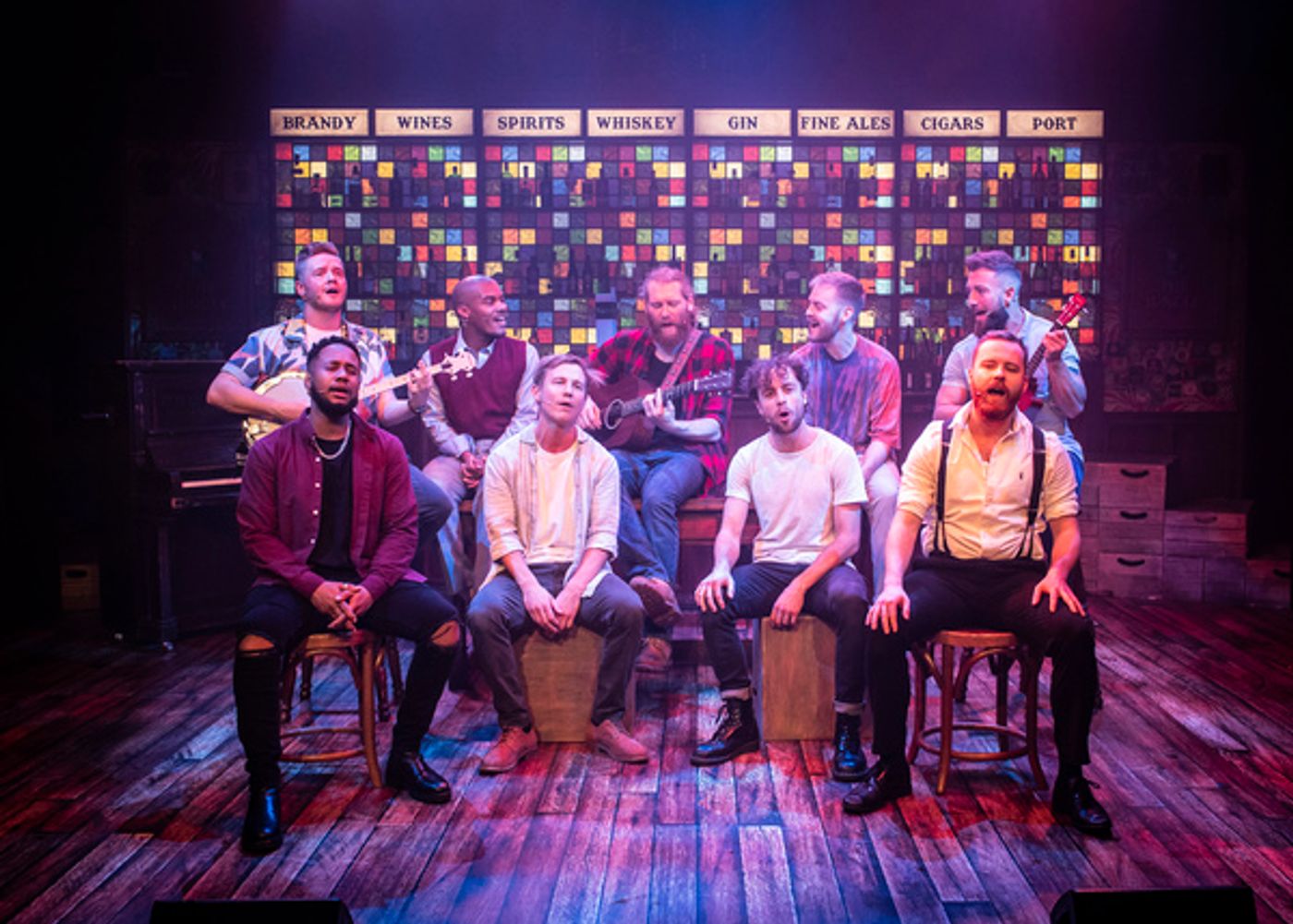 Photos: First Look at THE CHOIR OF MAN, Now Playing at the Arts Theatre  Image