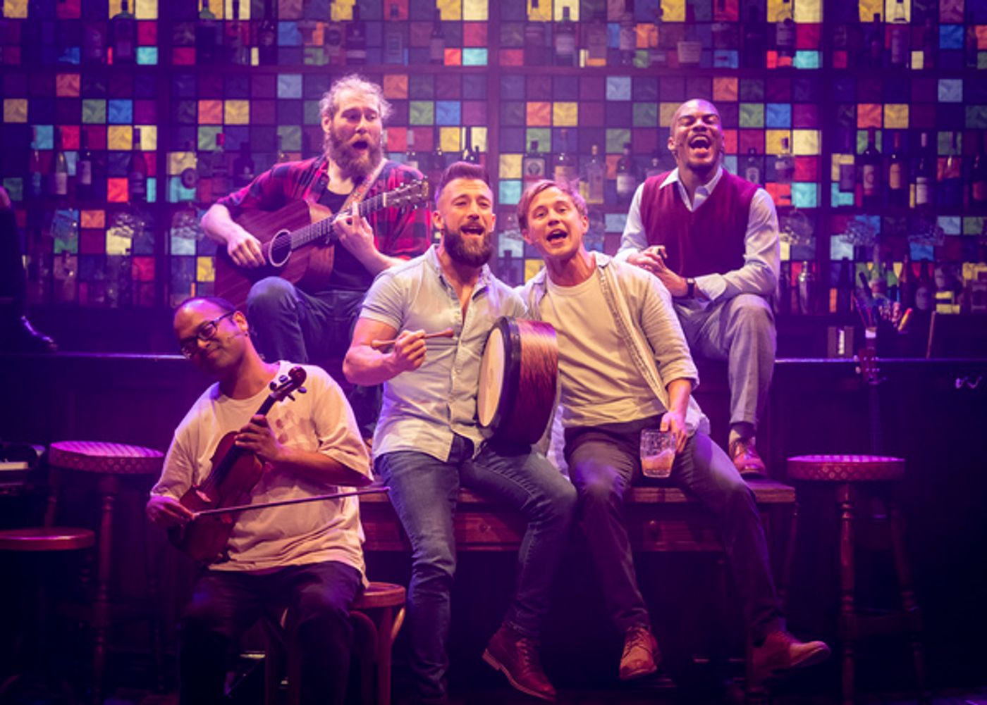 Photos: First Look at THE CHOIR OF MAN, Now Playing at the Arts Theatre  Image