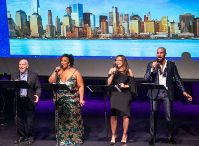 Eddie Korbich, Frenchie Davis, Janet Metz, Sydney James Harcourt Photo