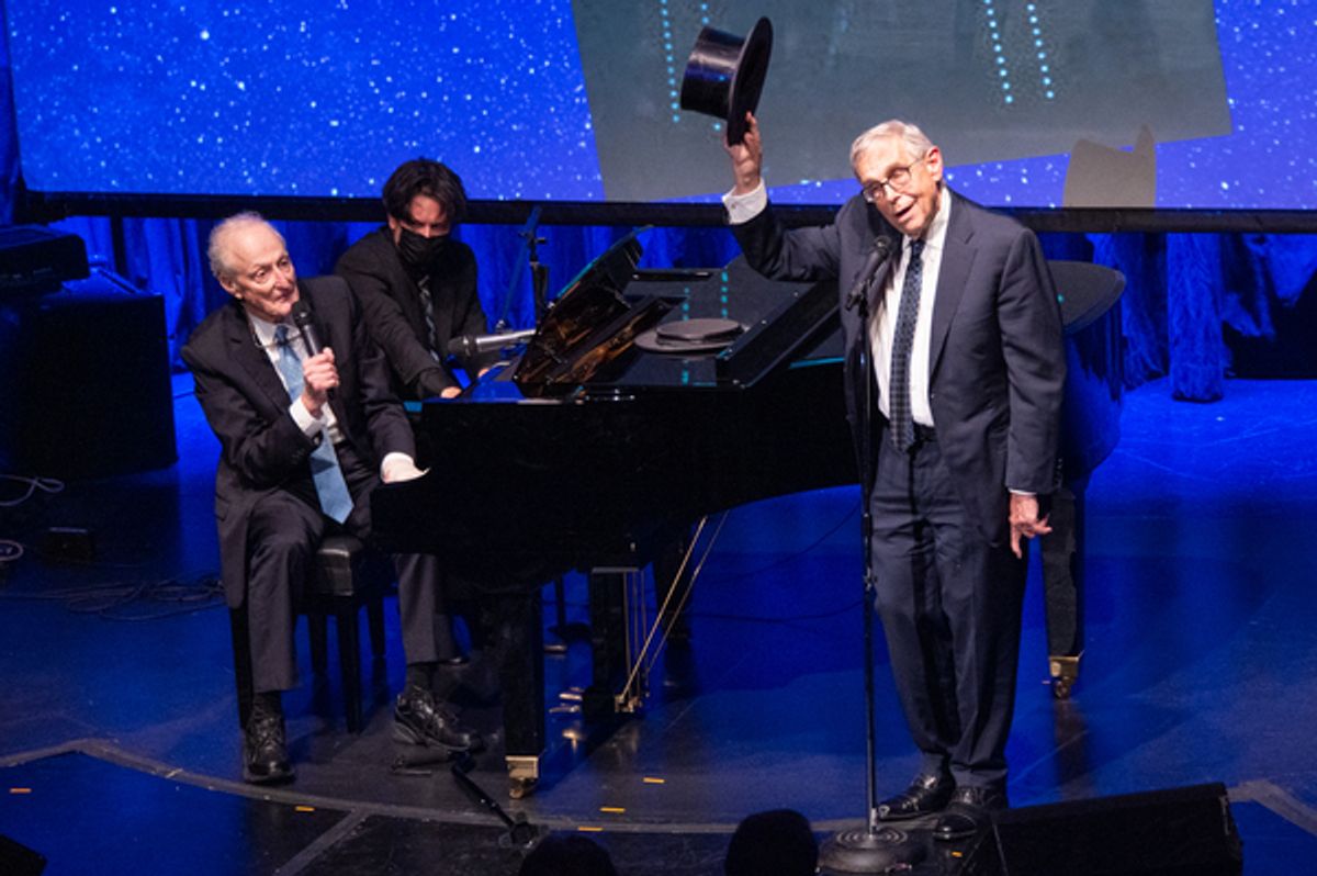 David Shire, Eric Svejcar (on piano), Richard Maltby, Jr.
 at 