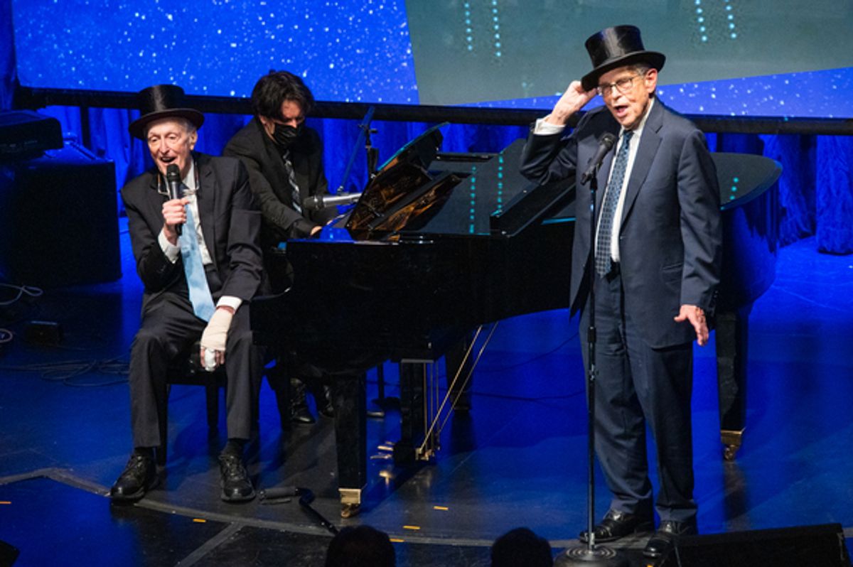 David Shire, Eric Svejcar (on piano), Richard Maltby, Jr.
 at 