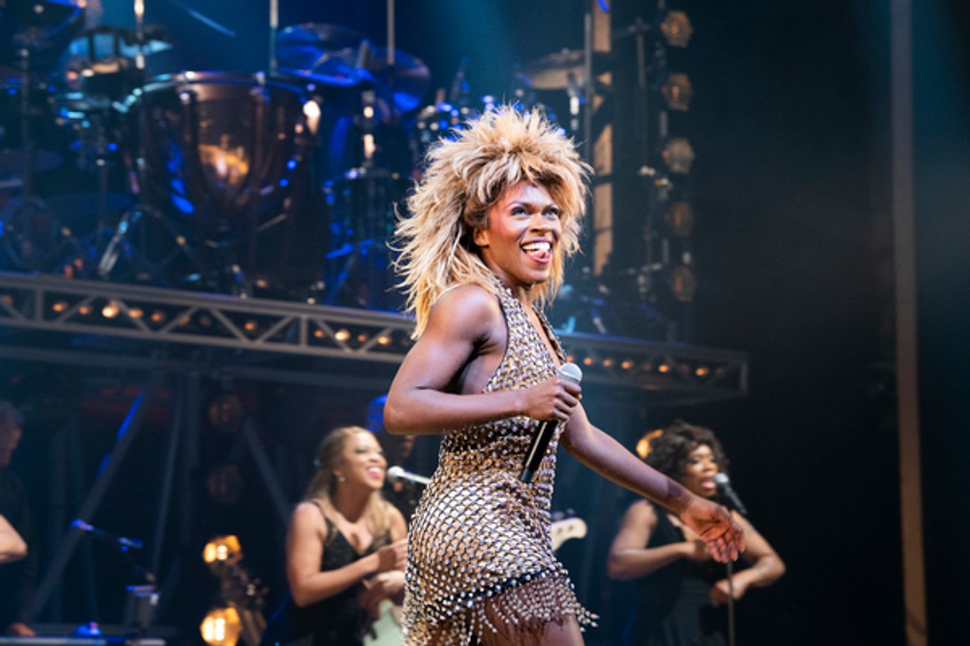 Photos: Go Inside Nkeki Obi-Melekwe's First Curtain Call as the New Star of TINA - THE TINA TURNER MUSICAL!  Image