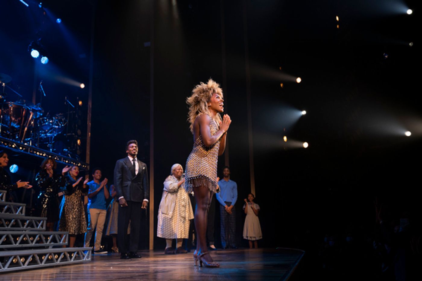 Photos: Go Inside Nkeki Obi-Melekwe's First Curtain Call as the New Star of TINA - THE TINA TURNER MUSICAL!  Image