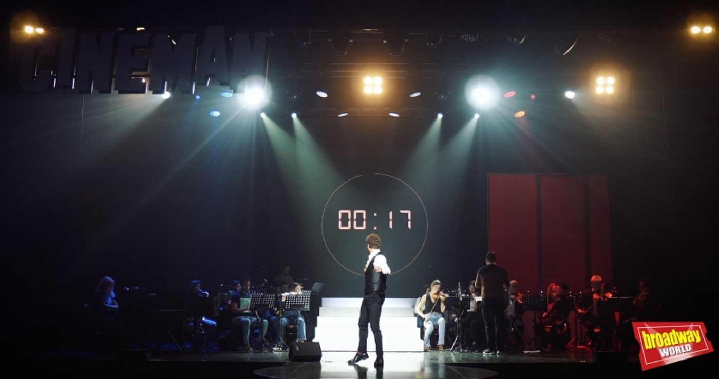 PHOTO FLASH: Nos colamos en los ensayos de CINEMAN SHOW con Daniel Diges  Image