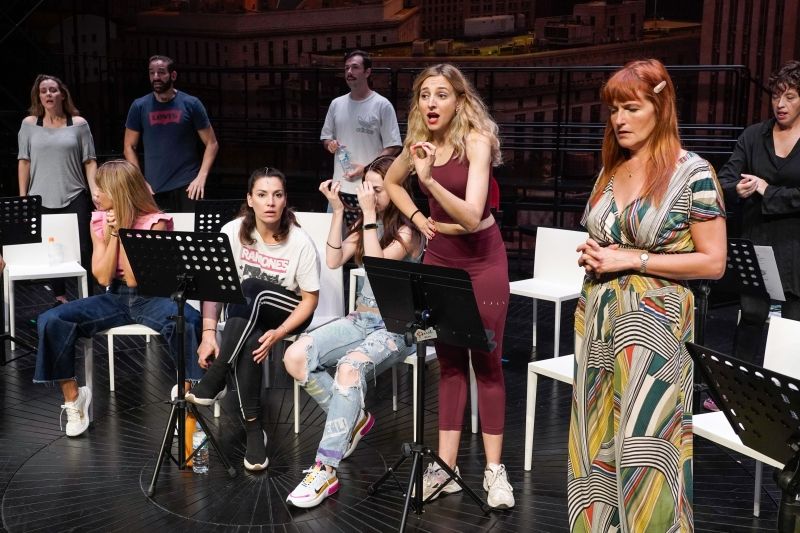 PHOTO FLASH: Entramos en los ensayos de COMPANY PHOTO FLASH: Entramos en los ensayos de COMPANY Image