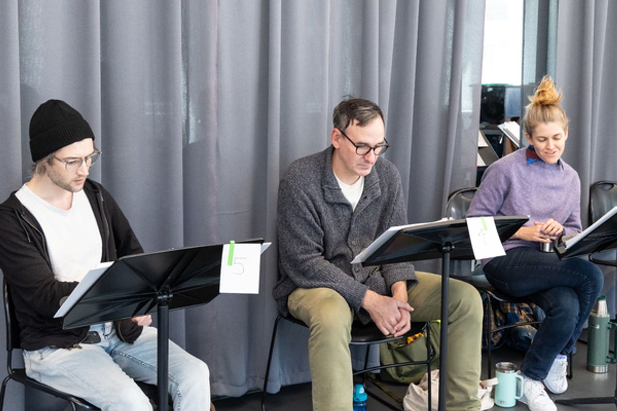 Will Connolly, Erik Lochtefeld, and Erin Markey at 