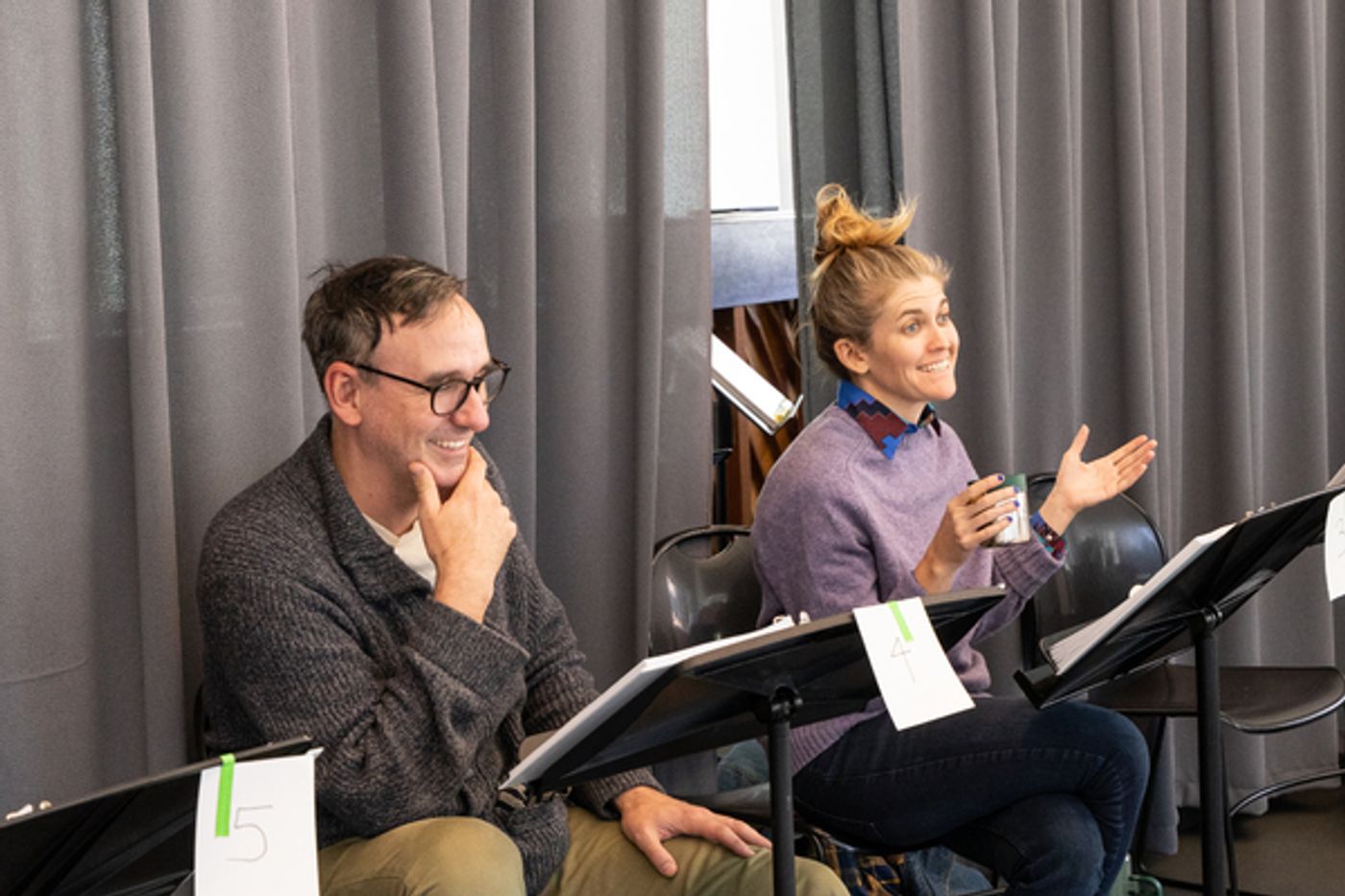 Photos: Erin Markey, Erik Lochtefeld & More Rehearse for Industry Reading of KAREN DALTON  Image