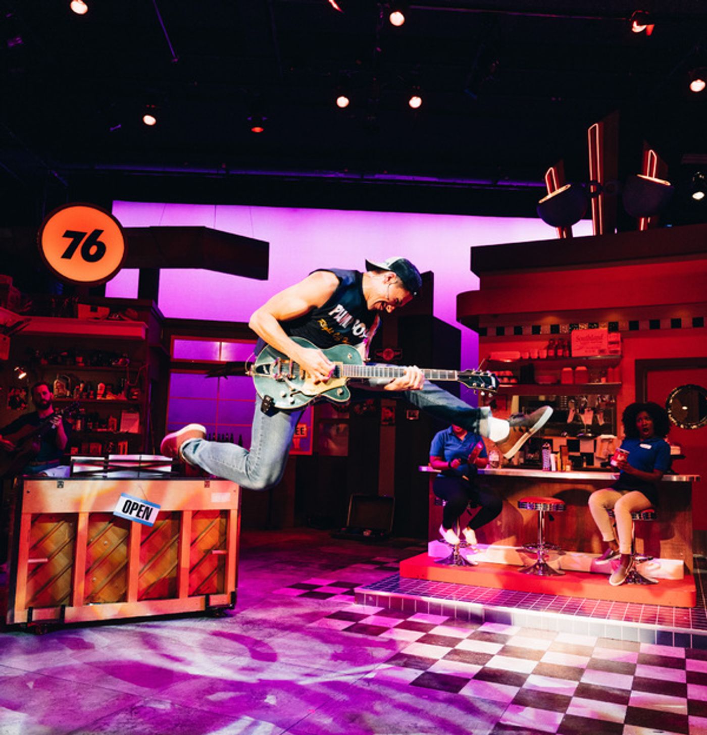 Photo Flash: Porchlight Music Theatre's PUMP BOYS & DINETTES Opens Tomorrow  Image