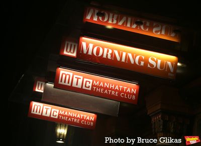 Signage at Manhattan Theatre Club/New York City Center  Photo