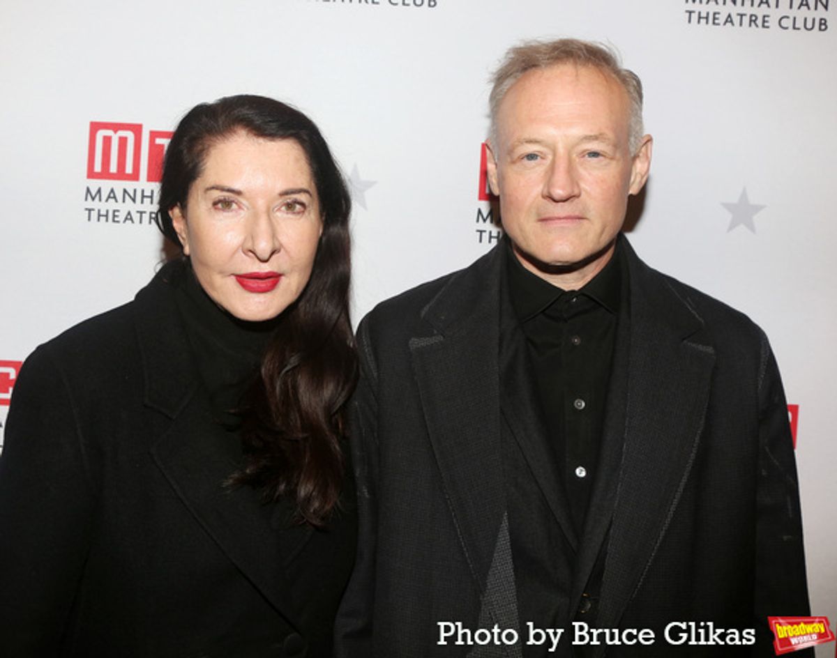 Marina Abramovic and Todd Eckert  at 