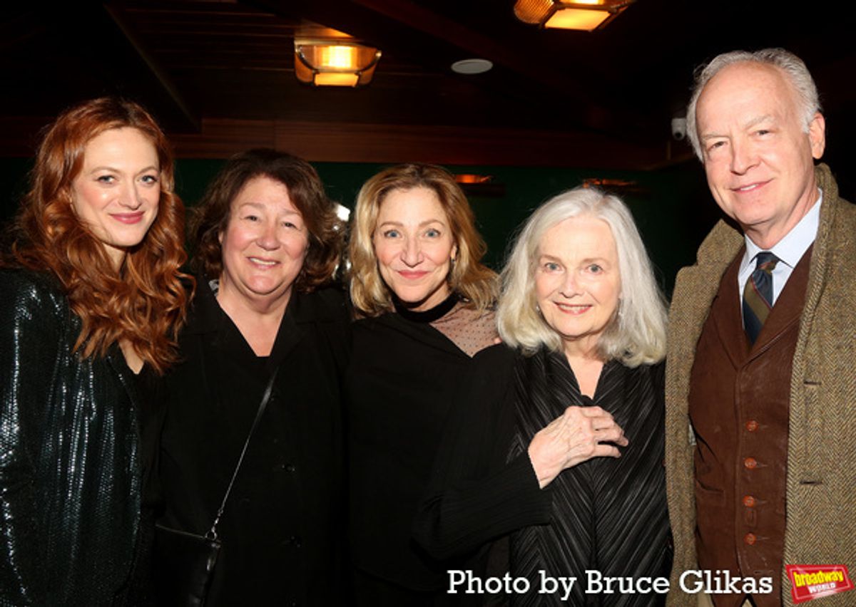 Marin Ireland, Margo Martindale, Edie Falco, Blair Brown and Reed Birney  at 