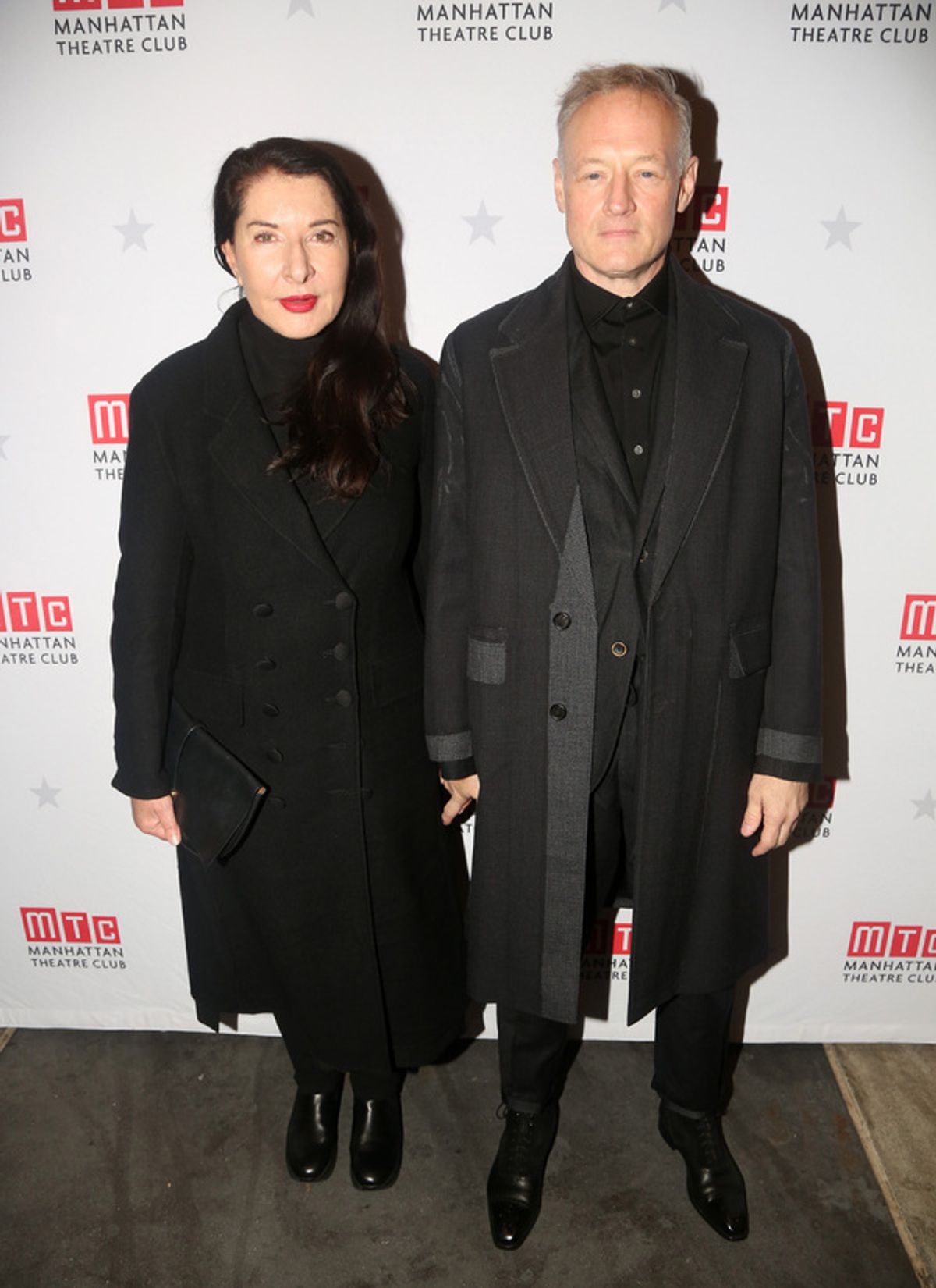 Marina Abramović and Todd Eckert at Photos: See Elliot Page, Zachary Quinto, Cherry Jones, Joel Grey & More at the Opening Night of MORNING SUN