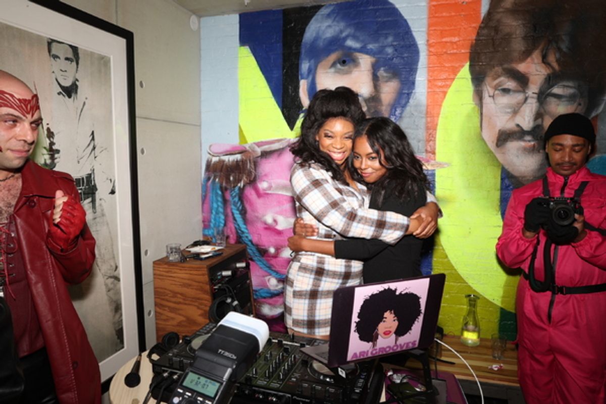 Ari Grooves, Adrienne Warren  at 