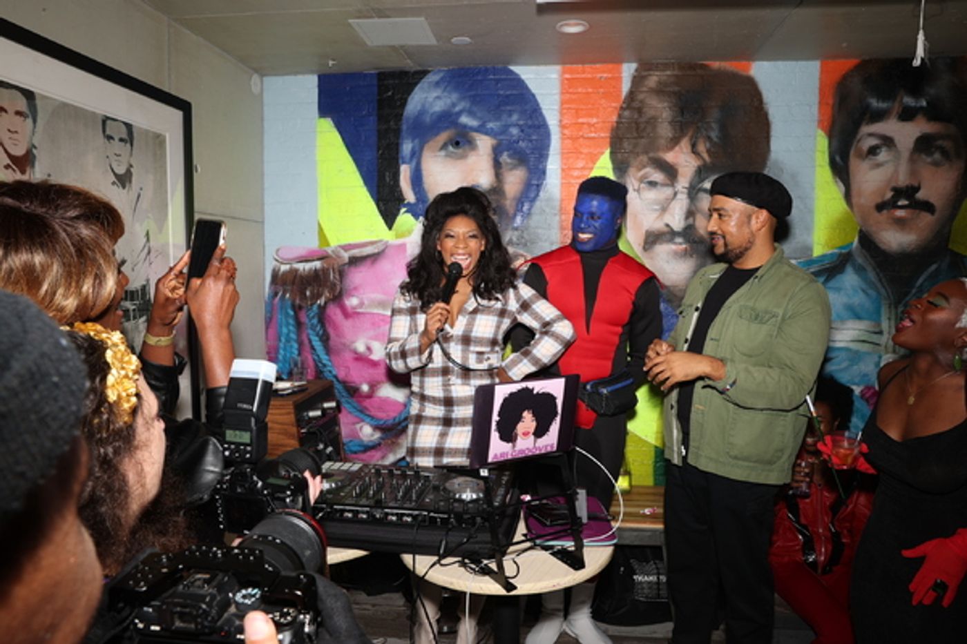 Photos: See Adrienne Warren, Renee Rapp & More at the BROADWAY BLACK x BFRJ Halloween Party  Image