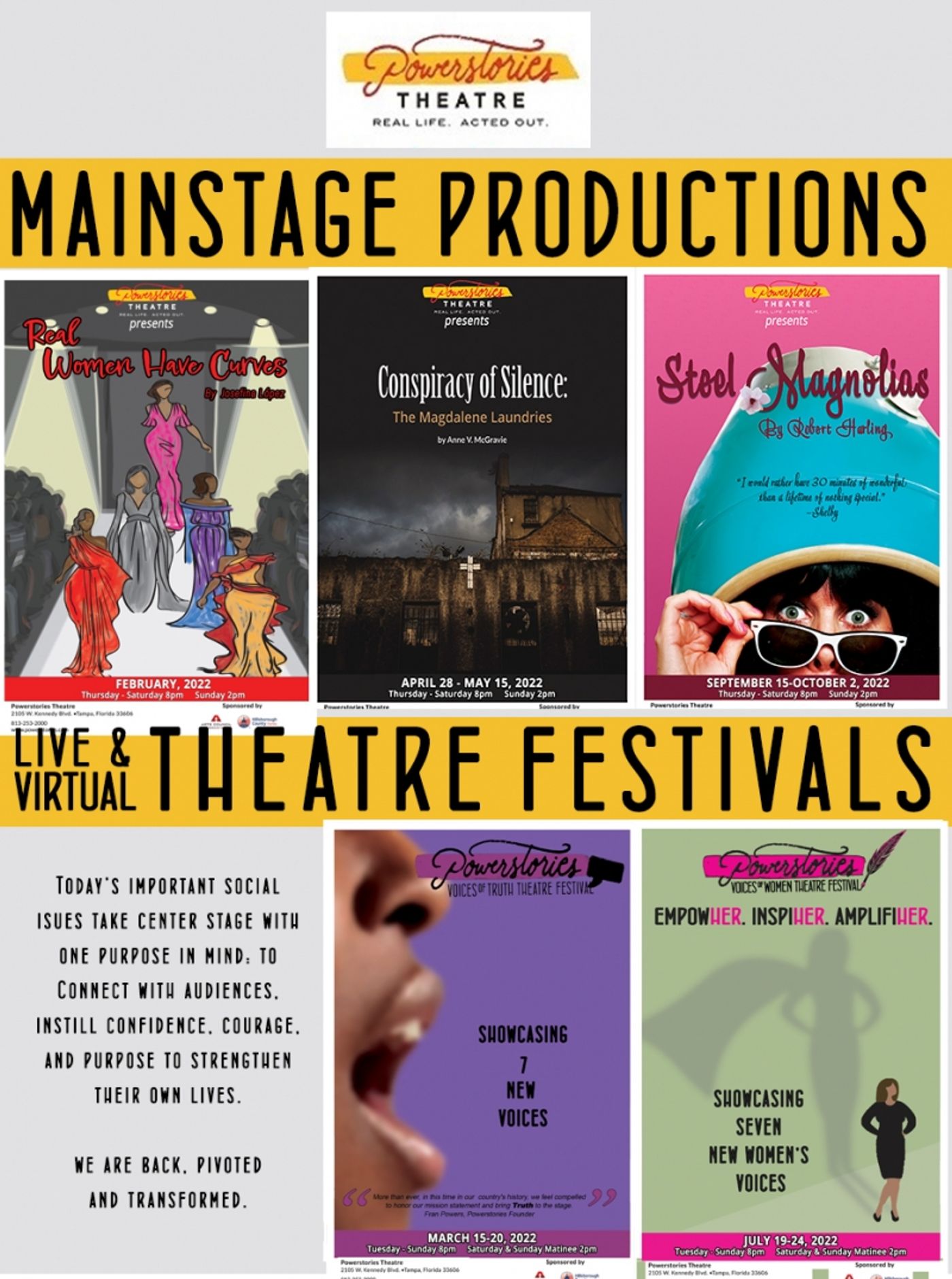 BWW Previews: 2022 SEASON ANNOUNCED at Powerstories Theatre  Image