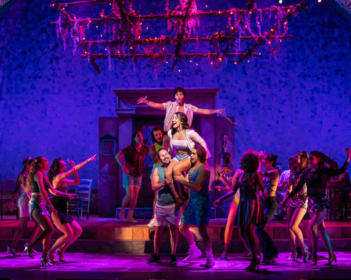 Taubert Nadalini and Gabriela Carrillo with the company at 