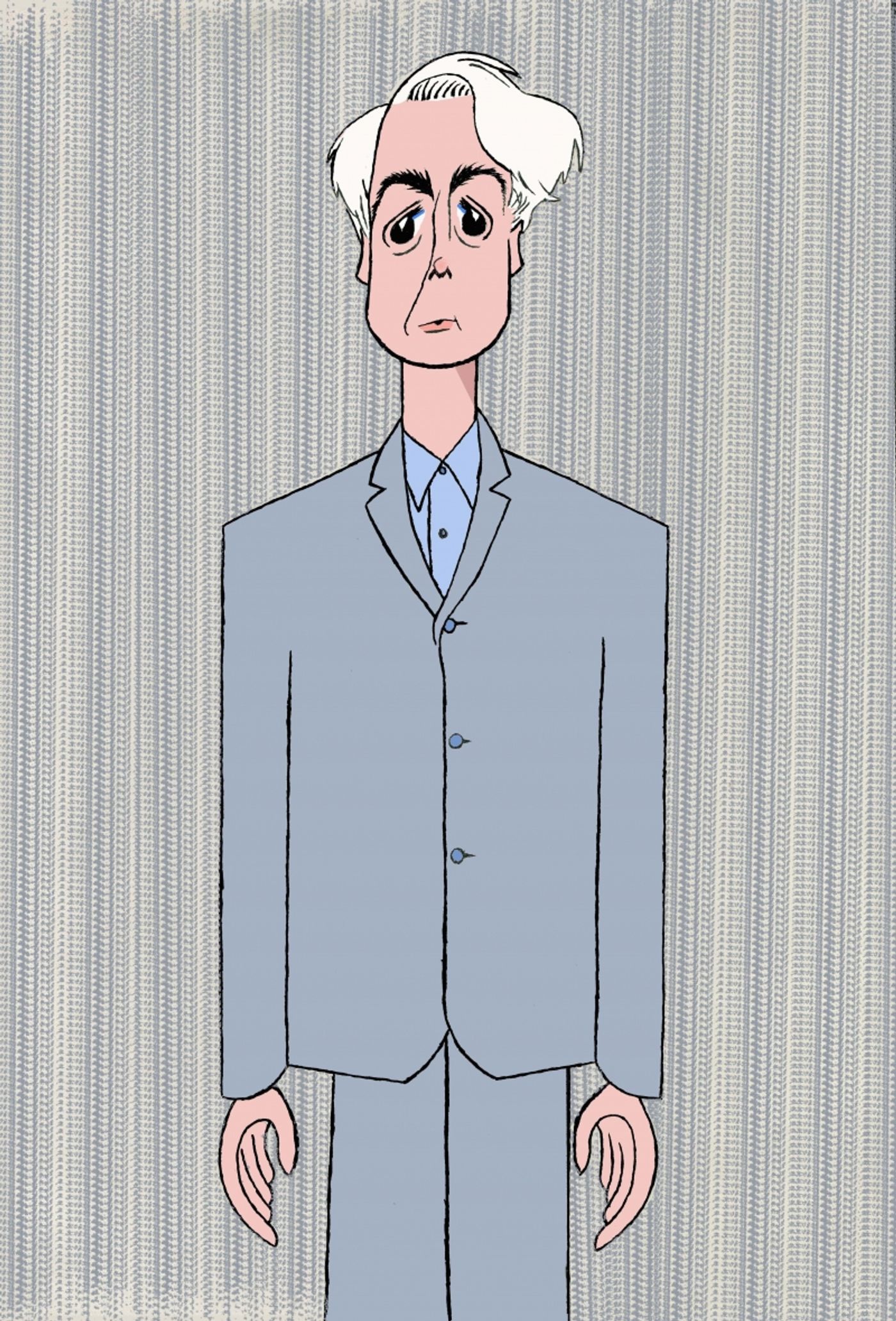 Ken Fallin Draws the Stage - David Byrne in AMERICAN UTOPIA  Image
