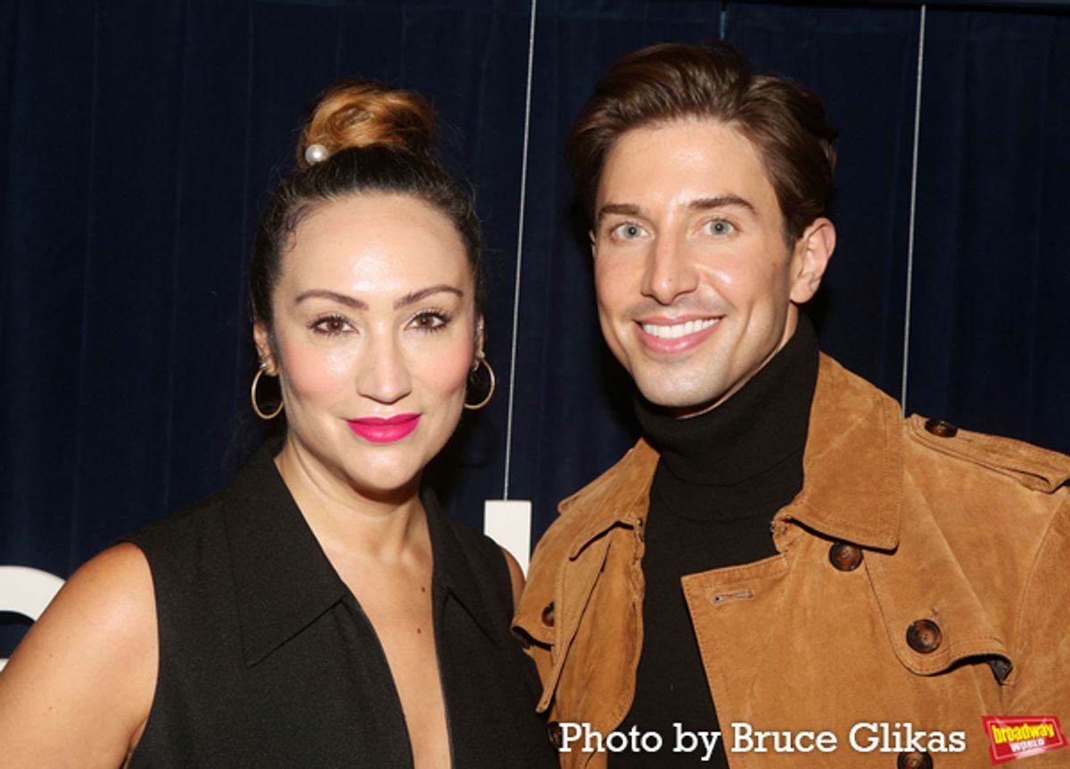 Eden Espinosa and Nick Adams at 