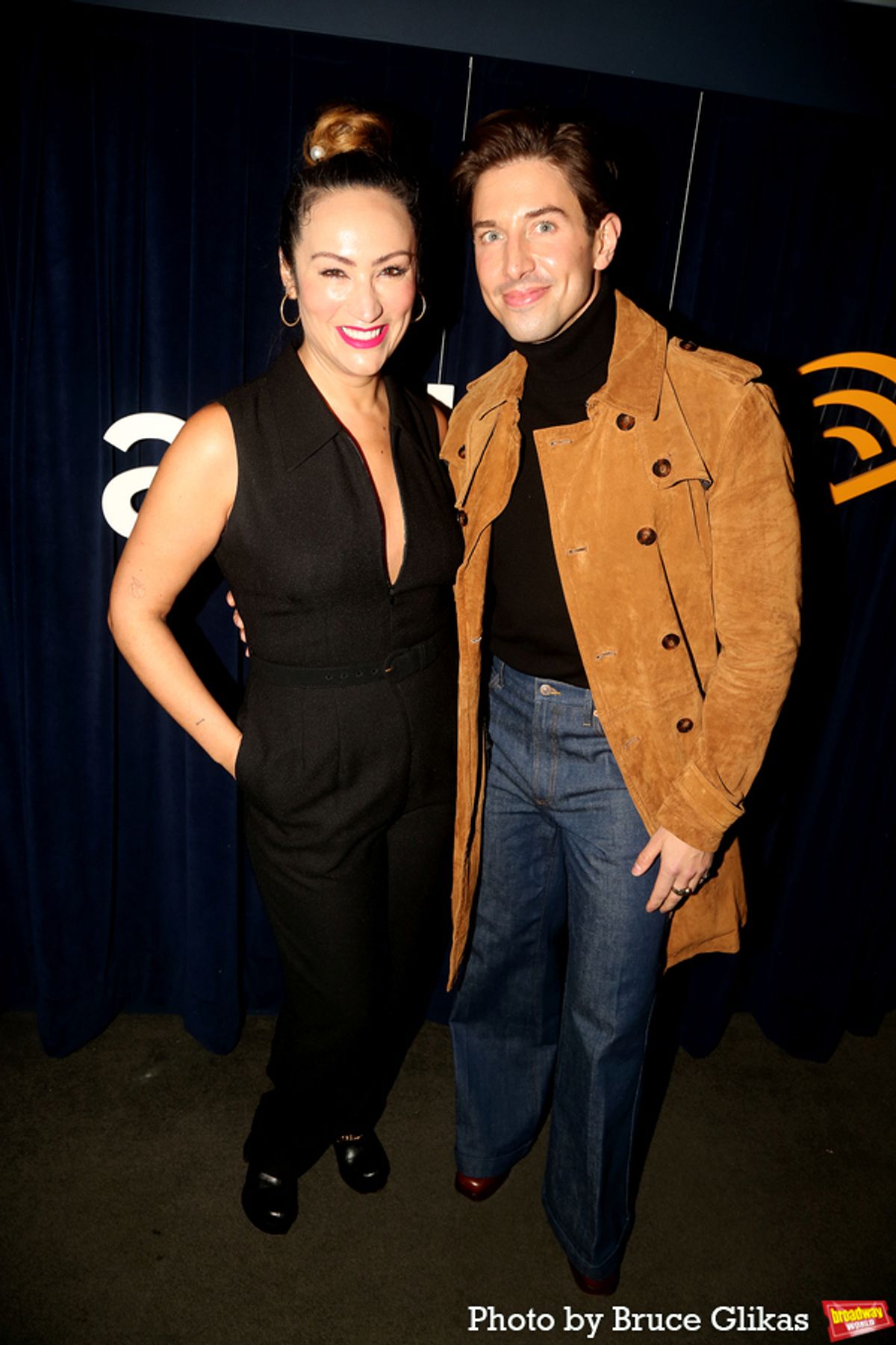 Eden Espinosa and Nick Adams at 