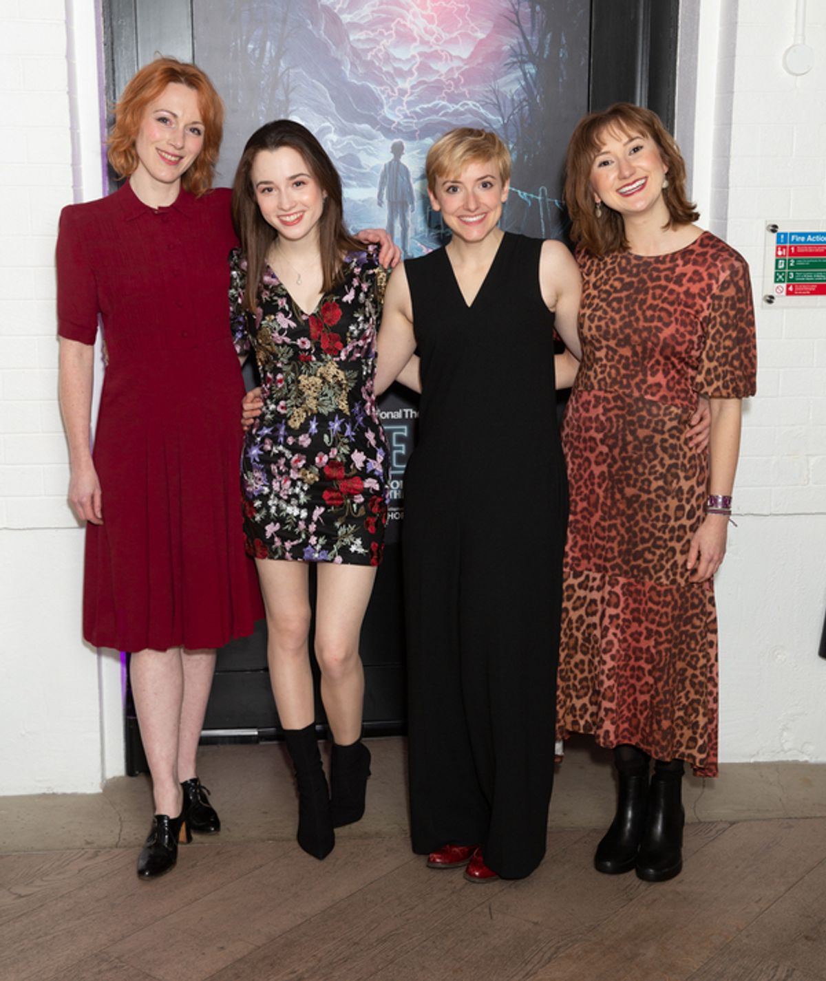 Laura Rogers, grace Hogg-Robinson, Charlie Cameron and Ruby Ablett at 