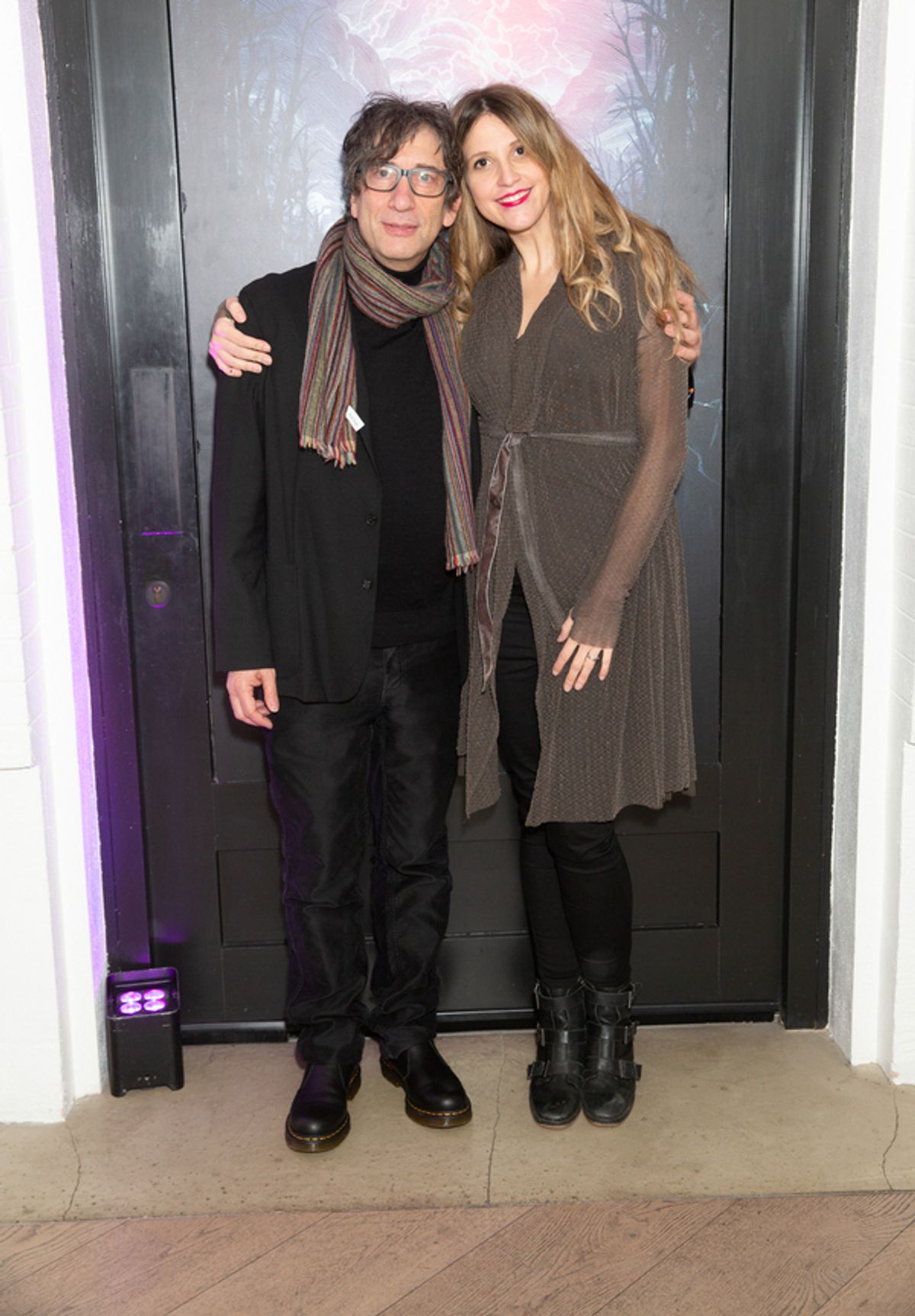 Neil Gaimon and Katy Rudd at 