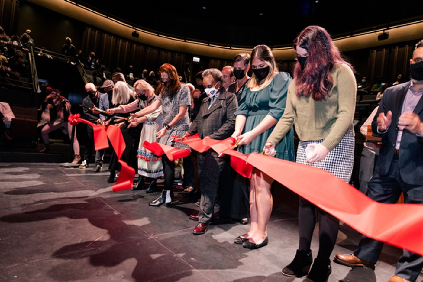 Photos: Governor JB Pritzker and Mayor Lori Lightfoot at Liz and Eric Lefkofsky Arts and Education Center Photos: Governor JB Pritzker and Mayor Lori Lightfoot at Liz and Eric Lefkofsky Arts and Education Center Image