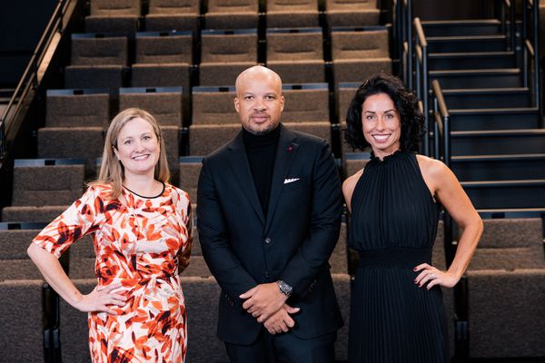 Brooke Flanagan, Glenn Davis and Audrey Francis  Photo
