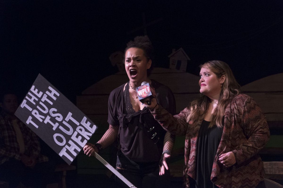 Myah Davis and Missy Moreno at 