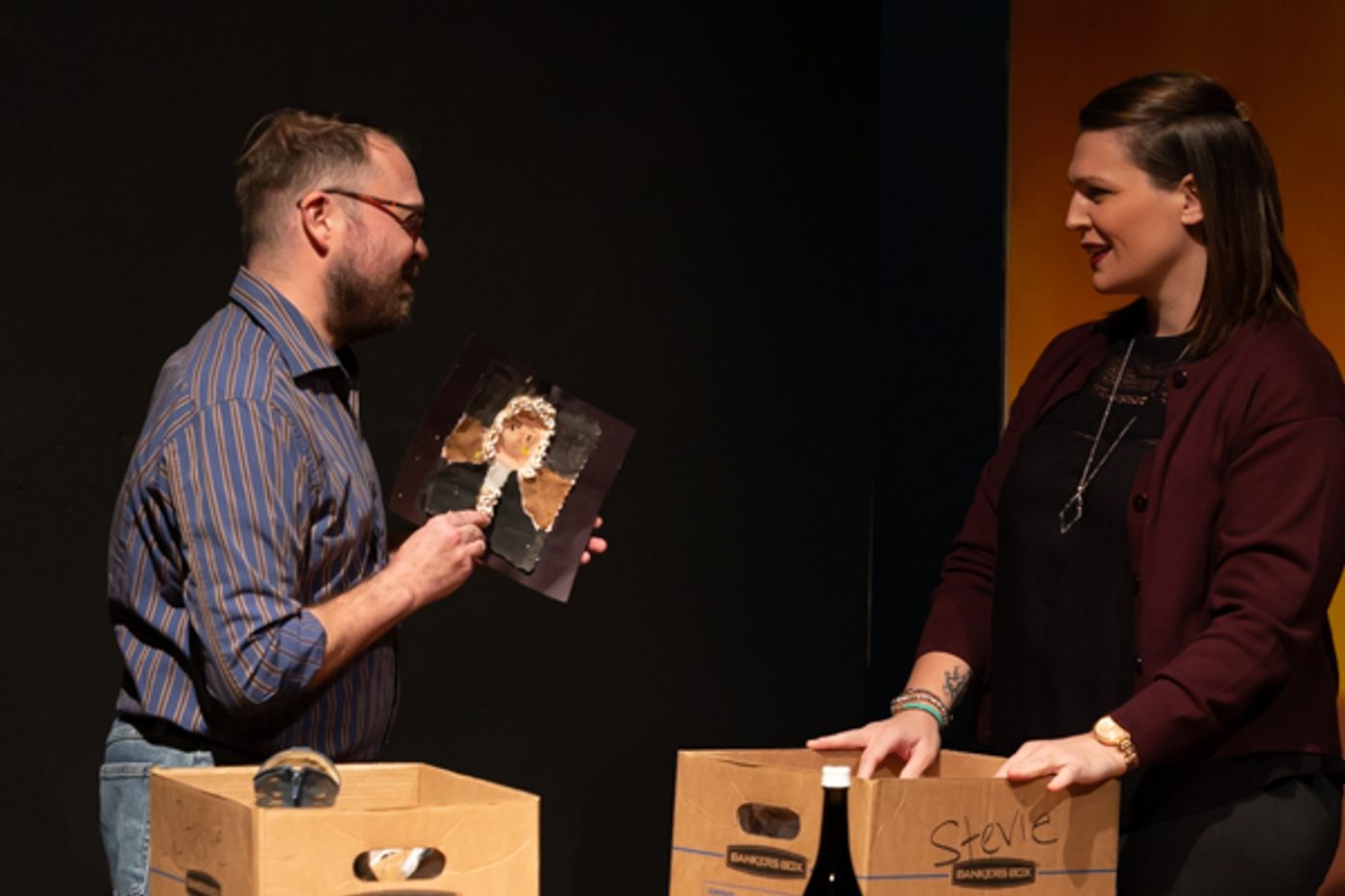 Photos: First Look at Original Productions Theatre's BOUND FOR ALBANIA Photos: First Look at Original Productions Theatre's BOUND FOR ALBANIA Image