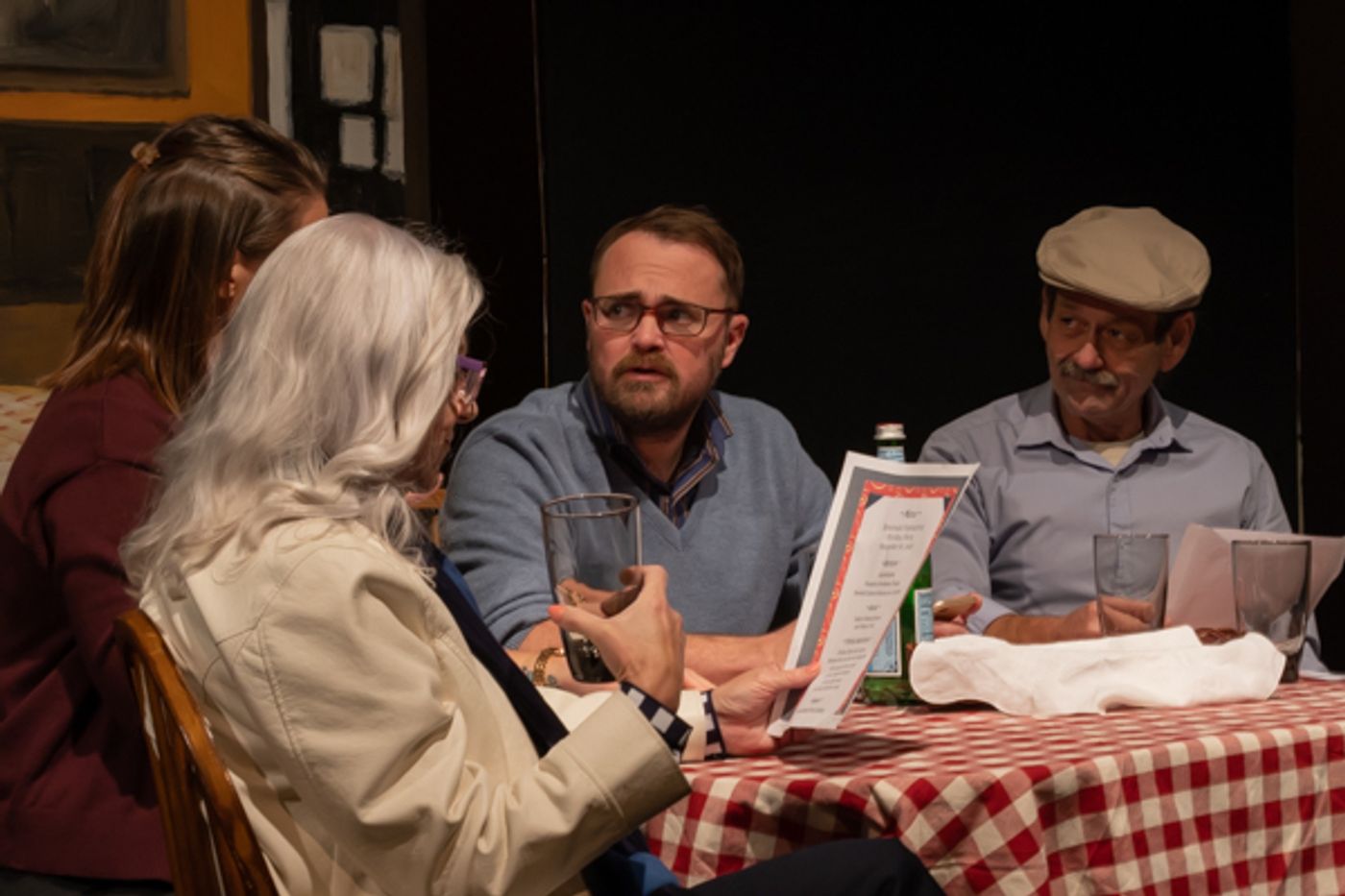 Photos: First Look at Original Productions Theatre's BOUND FOR ALBANIA Photos: First Look at Original Productions Theatre's BOUND FOR ALBANIA Image