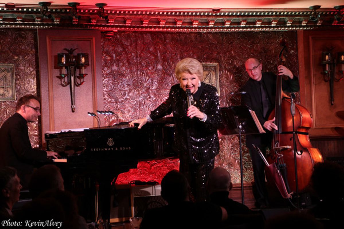 Tedd Firth, Marilyn Maye, Tom Hubbard at 